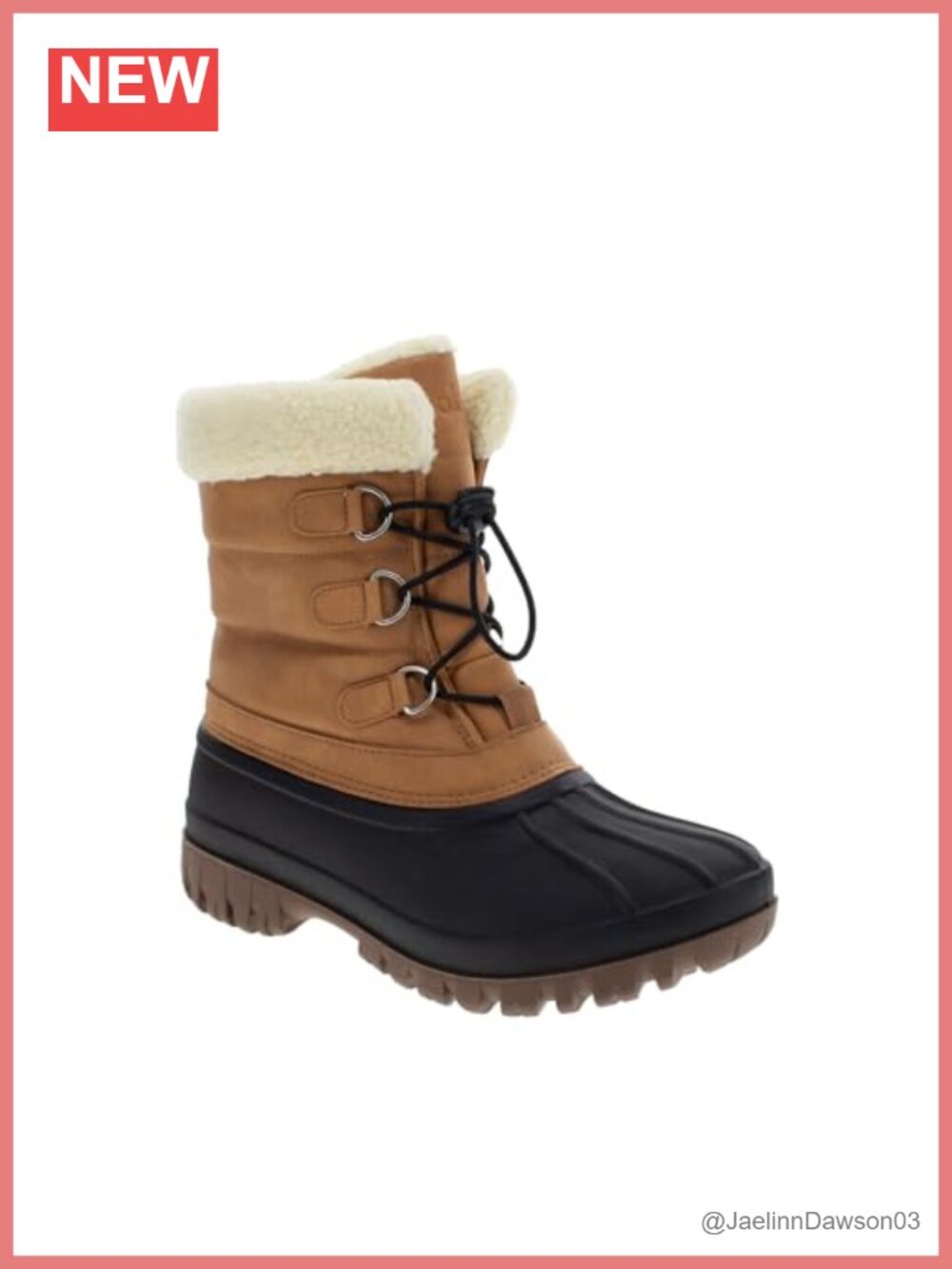 Chooka Women's Insulated Plush Lined Waterproof Mid Calf Snow Boots